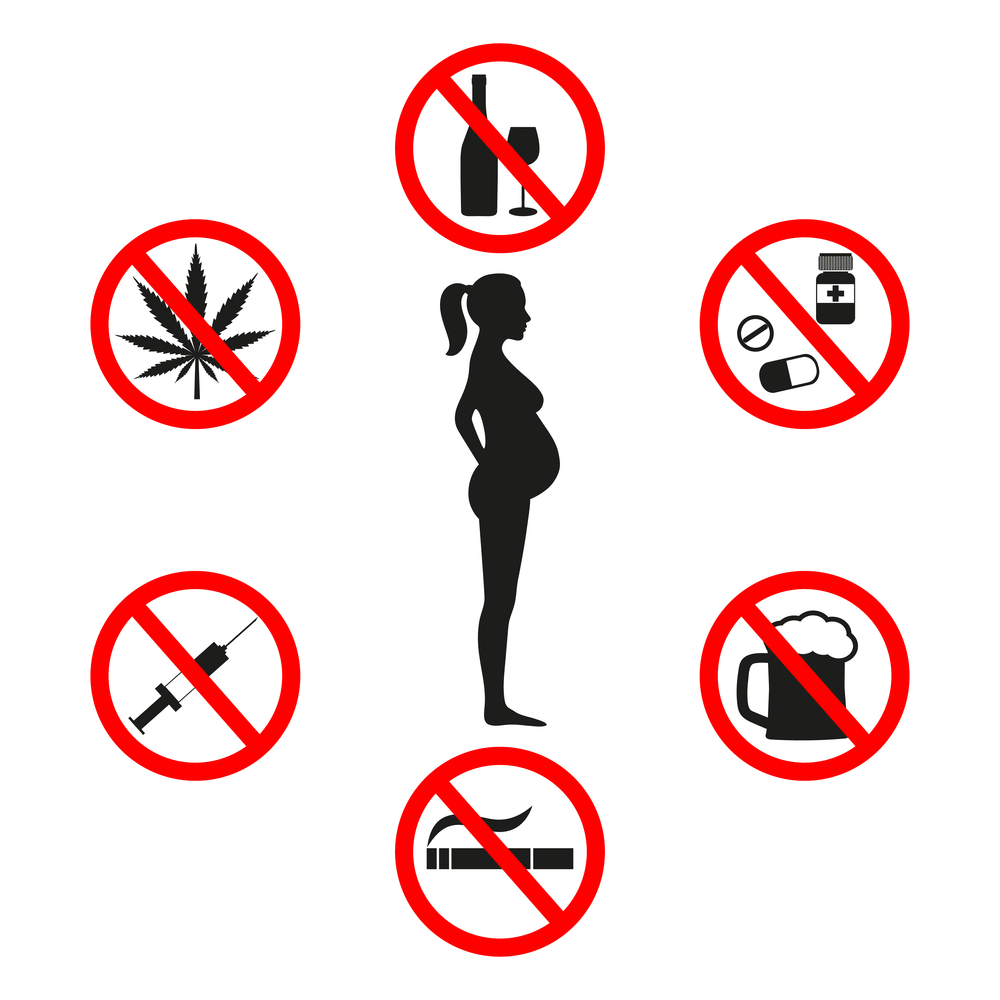 חומרים אסורים בזמן ההריון