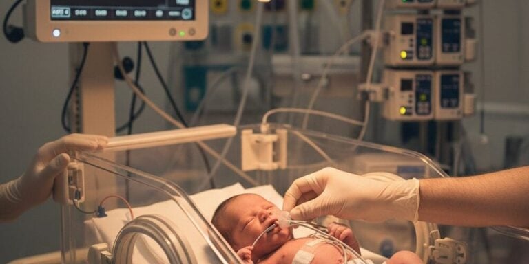 תינוק הסובל מ PVL